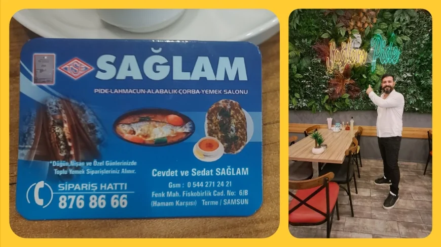 Terme'de pide nerede yenir ?