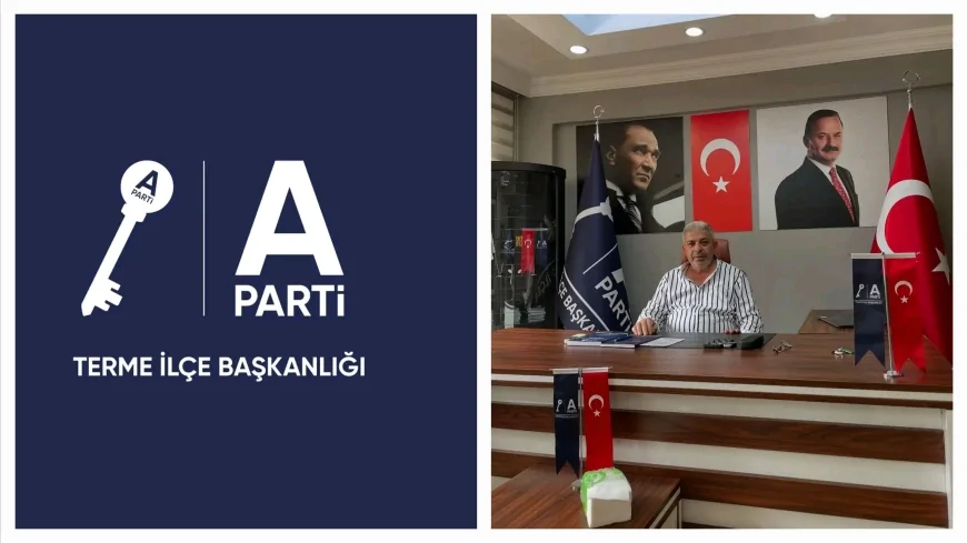 Anahtar Parti Terme İlçe Başkanı Musa Kurun: "Terme’nin sorunlarını birlikte çözeceğiz"