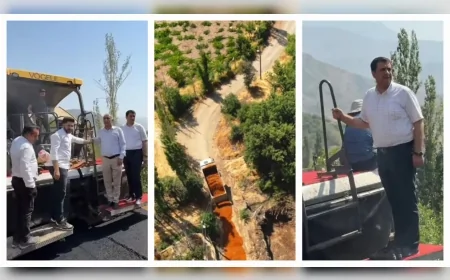 Şemdinli Beşevler Mahallesi’nde 50 Yıllık Altyapı Bekleyişi Asfalt Çalışmasıyla Sona Erdi