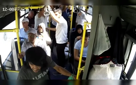 Kayseri’de halk otobüsü şoförü fenalaşan yolcuyu güzergâh değiştirerek hastaneye yetiştirdi