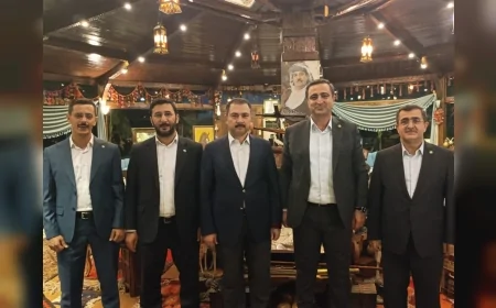 HÜDA PAR  Terörsüz Türkiye Süreci İçin Irak Bölgesel Kürt Yönetiminde Ziyaretlerde Bulundu