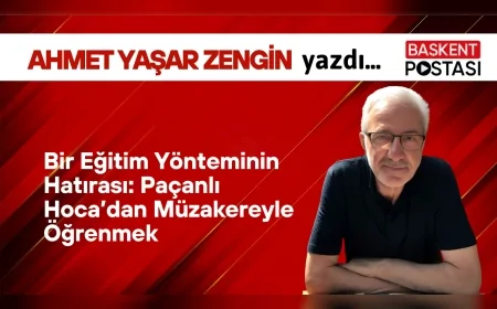 Bir Eğitim Yönteminin Hatırası: Paçanlı Hoca’dan Müzakereyle Öğrenmek