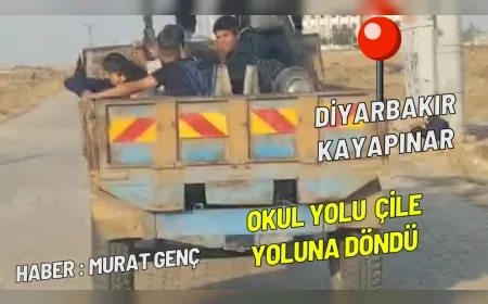 Diyarbakır Kayapınar’da 700 öğrenci servis iptali nedeniyle her gün kilometrelerce yürümek zorunda kalıyor