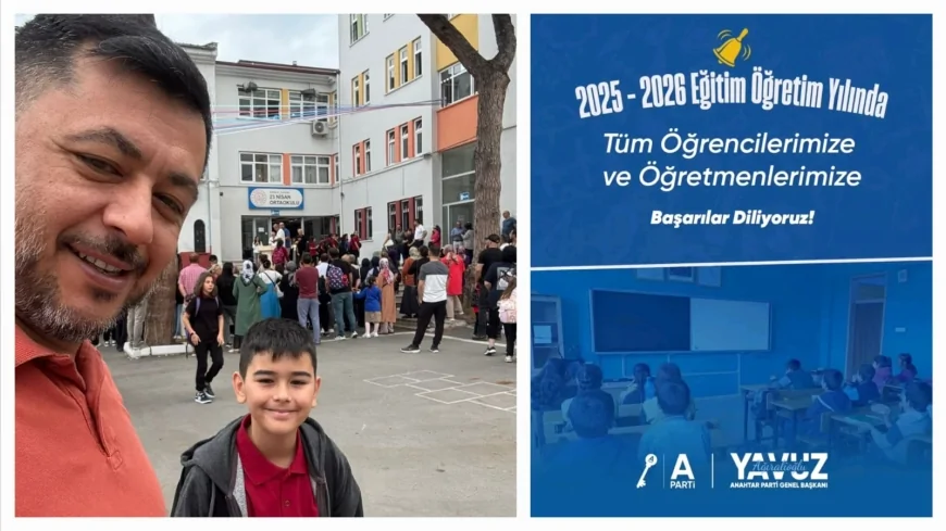 Anahtar Parti Terme İlçe Başkan Yardımcısı Mutlu İlhan’dan yeni eğitim-öğretim yılı mesajı