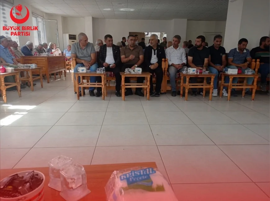 BBP Diyarbakır İl Başkanlığı, İl Başkan Yardımcısının yeğeni için taziye ziyaretinde bulundu