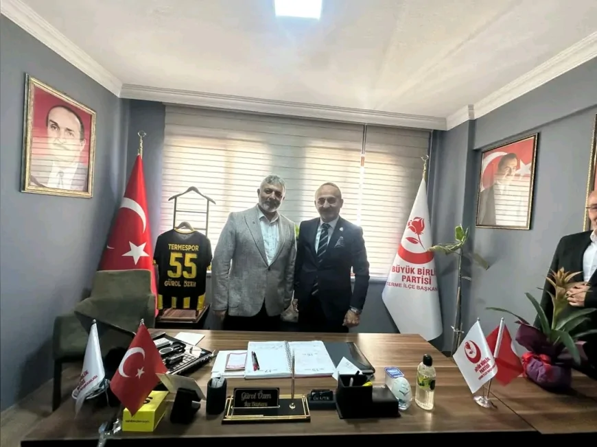 Saadet Partisi Terme İlçe Teşkilatı’ndan siyasi ziyaretler ve Ahilik Haftası programına katılım