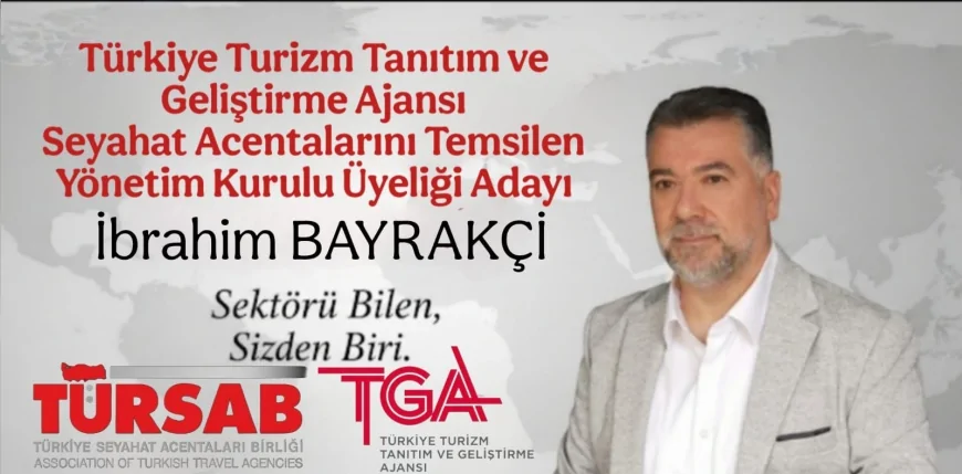 İbrahim Bayrakçı TGA adaylığını açıkladı: "Acentaların sesi olmak için sahadayım"