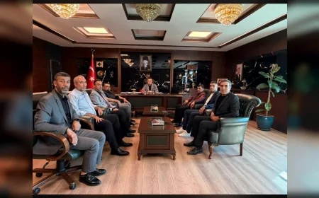 BBP Diyarbakır İl Başkanı Mehmet Çiçek’ten Kaymakamlık ve SGK’ya ziyaretler