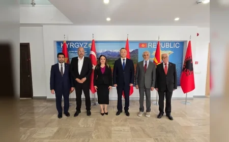 Prof. Dr. Aysun Bay, Kırgızistan Büyükelçisi Kazanbaev ile sağlık turizmi odaklı iş birliği görüşmesi yaptı