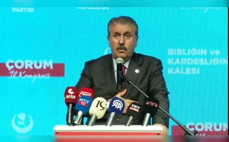 BBP Genel Başkanı Mustafa Destici: “Mevsimlik işçi taşımacılığında denetim artırılmalı"