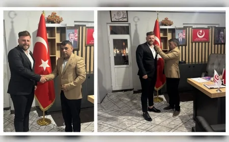 Büyük Birlik Partisi Sur İlçe Başkanlığına Şeyhmus Efe Buğahan atandı