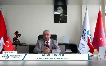 Ahmet İmrek: “Türkiye Uyanış Partisi, Türk Milletinin Onurunu ve Bağımsızlığını Yeniden Yüceltecek”