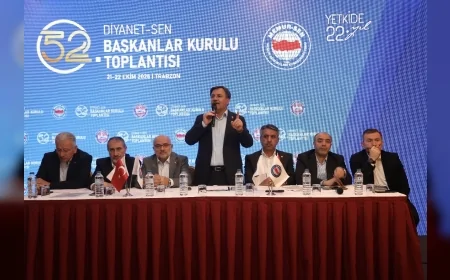 Ali Yıldız: “Diyanet-Sen olarak hem emeğin hem insanlığın yükünü omuzlamaya devam ediyoruz”