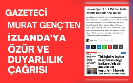 Gazeteci Murat Genç’ten İzlanda’ya Özür ve Duyarlılık Çağrısı: “Cezayı Ben Ödeyeceğim”