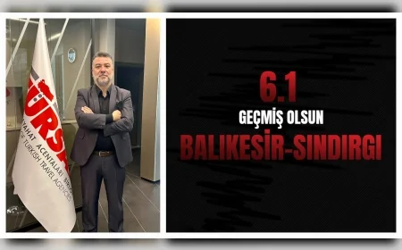 TGA Adayı İbrahim Bayrakçi’den Balıkesir’deki Deprem İçin Geçmiş Olsun Mesajı