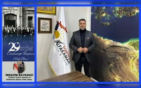 TGA Adayı İbrahim Bayrakçi’den 29 Ekim Cumhuriyet Bayramı Mesajı