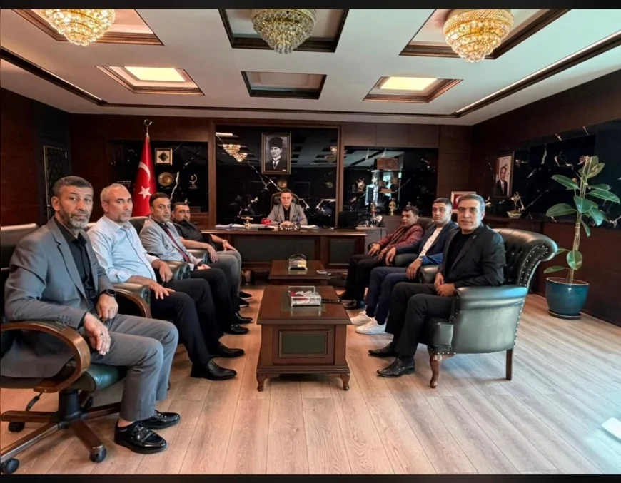 BBP Diyarbakır İl Başkanı Mehmet Çiçek’ten Kaymakamlık ve SGK’ya ziyaretler