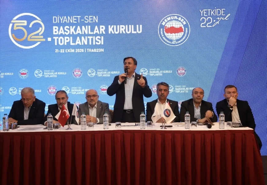 Ali Yıldız: “Diyanet-Sen olarak hem emeğin hem insanlığın yükünü omuzlamaya devam ediyoruz”