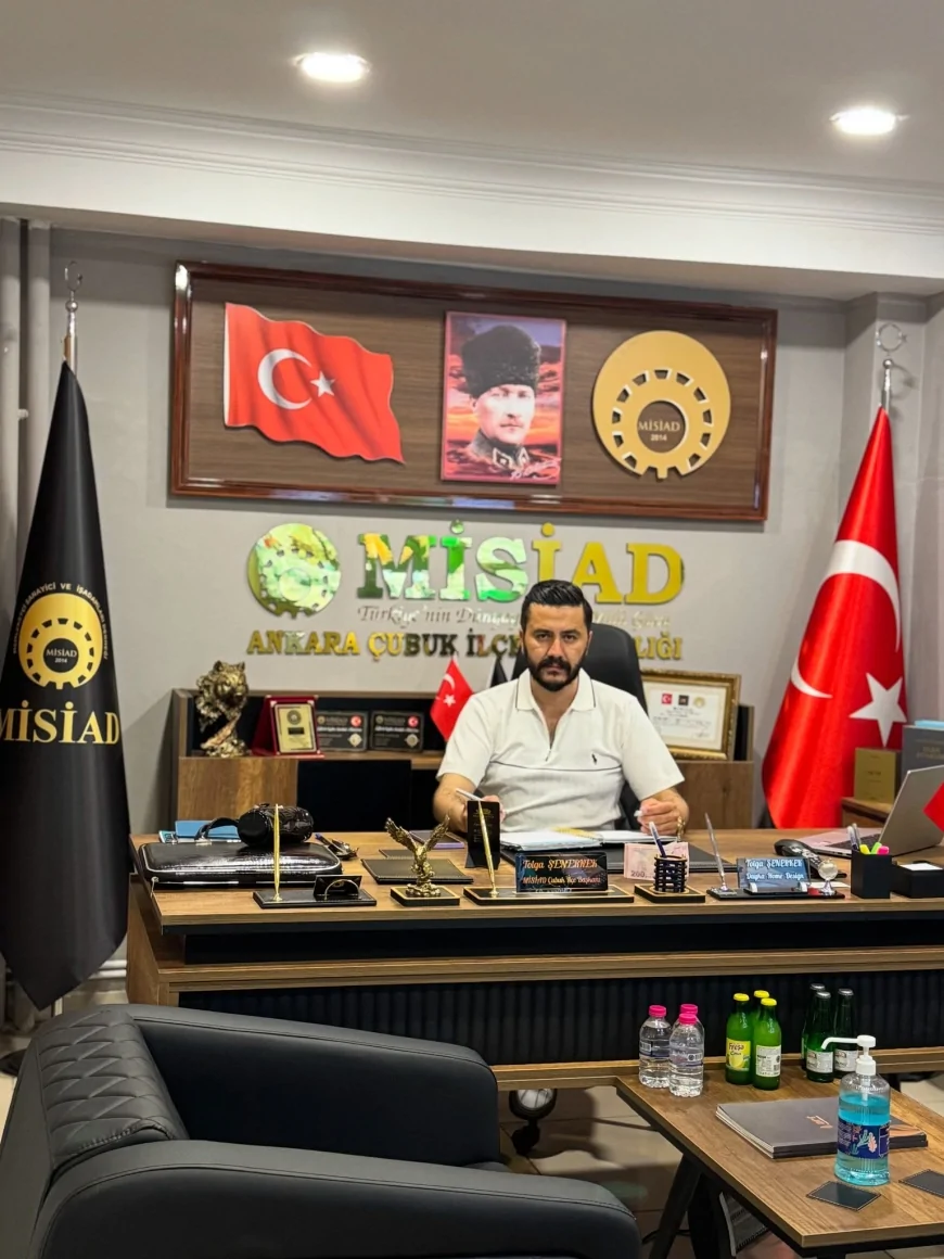 MİSİAD Çubuk İlçe Başkanı Tolga Şenerkek’ten Balıkesir’deki Deprem İçin Geçmiş Olsun Mesajı