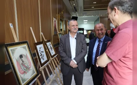 Yunusemre Belediyesi’nden Atatürk’ün 87. Anma Yılında Cumhuriyet Ruhu Taşıyan Anlamlı Sergi