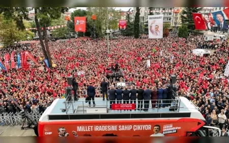 CHP’nin “İrade Milletindir” Mitingi Ordu’da Gerçekleşti: Murat Çan “Adaletin Sesi Karadeniz’den Yükseldi”