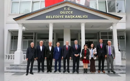 Gürcistan’ın Türkiye Büyükelçisi Archil Kalandia Düzce’de: “İki Ülke Arasındaki İş Birliği Alanlarını Genişletmek İstiyoruz”