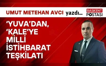‘YUVA’DAN, ‘KALE’YE MİLLİ İSTİHBARAT TEŞKİLATI