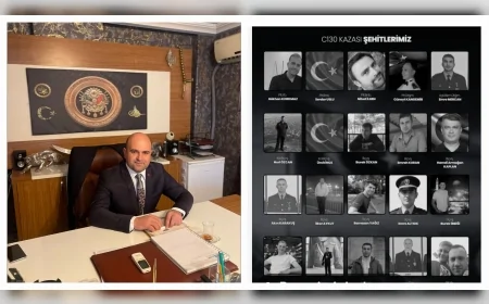 Mehmet Nuri Turak: “Gürcistan’da düşen C-130 uçağımızda şehit olan kahraman evlatlarımız için milletçe yas içindeyiz”