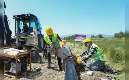 Denizli Büyükşehir Belediyesi DESKİ’den Kale İlçesine 7,8 Milyon TL’lik İçme Suyu Yatırımı Tamamlandı