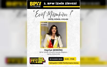 BPW İzmir Zirvesi 2025 İstinye Art Pervasız Sahne’de Kadınların Ekonomik Güçlenmesi İçin “Evet Mümkün” Temasıyla Başlıyor