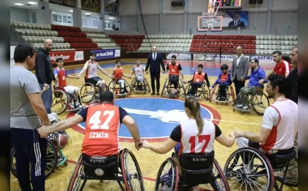 İzmir Büyükşehir Belediyesi Tekerlekli Sandalye Basketbol Takımı Süper Lig’de 20’inci Yılına Rekorlarla ve Yeni Sezon Heyecanıyla Giriyor