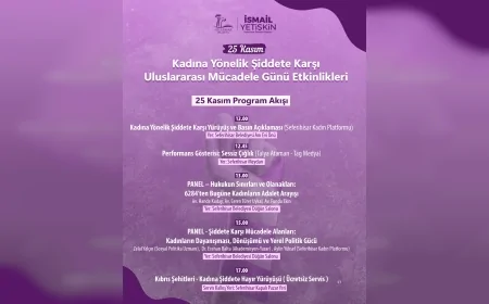 Seferihisar Belediyesi 25–26 Kasım Etkinliklerinde “Şiddetin Bahanesi Yok” Mesajıyla İlçe Genelinde Farkındalık Programı Başlatıyor