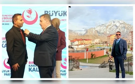 BBP Hakkari İl Başkanlığına Atanan Sinan Yördem Görevini Devralırken Siyasi Geçmişi ve Hizmet Hedeflerini Paylaştı