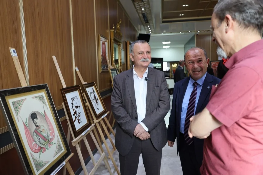Yunusemre Belediyesi’nden Atatürk’ün 87. Anma Yılında Cumhuriyet Ruhu Taşıyan Anlamlı Sergi