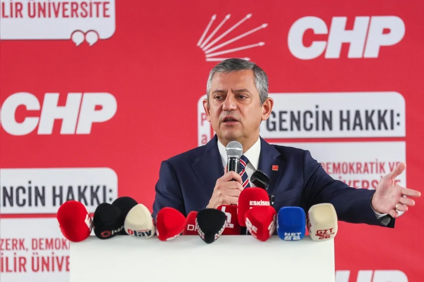 Cumhuriyet Halk Partisi Genel Başkanı Özgür Özel: “Bugün Madem Üniversiteye Dair Bir Şey Söyleyeceğiz, Onun Söyleneceği Yer Şüphesiz Eskişehir’dir”