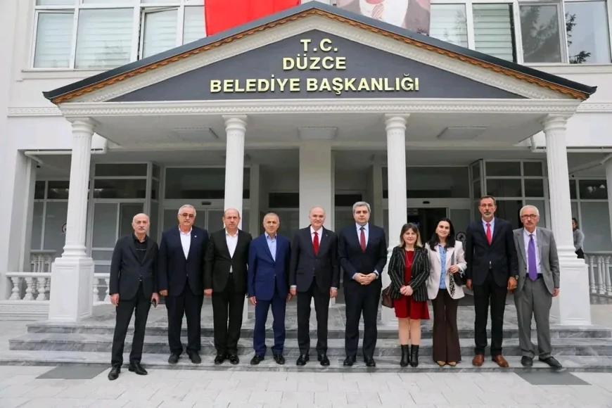 Gürcistan’ın Türkiye Büyükelçisi Archil Kalandia Düzce’de: “İki Ülke Arasındaki İş Birliği Alanlarını Genişletmek İstiyoruz”