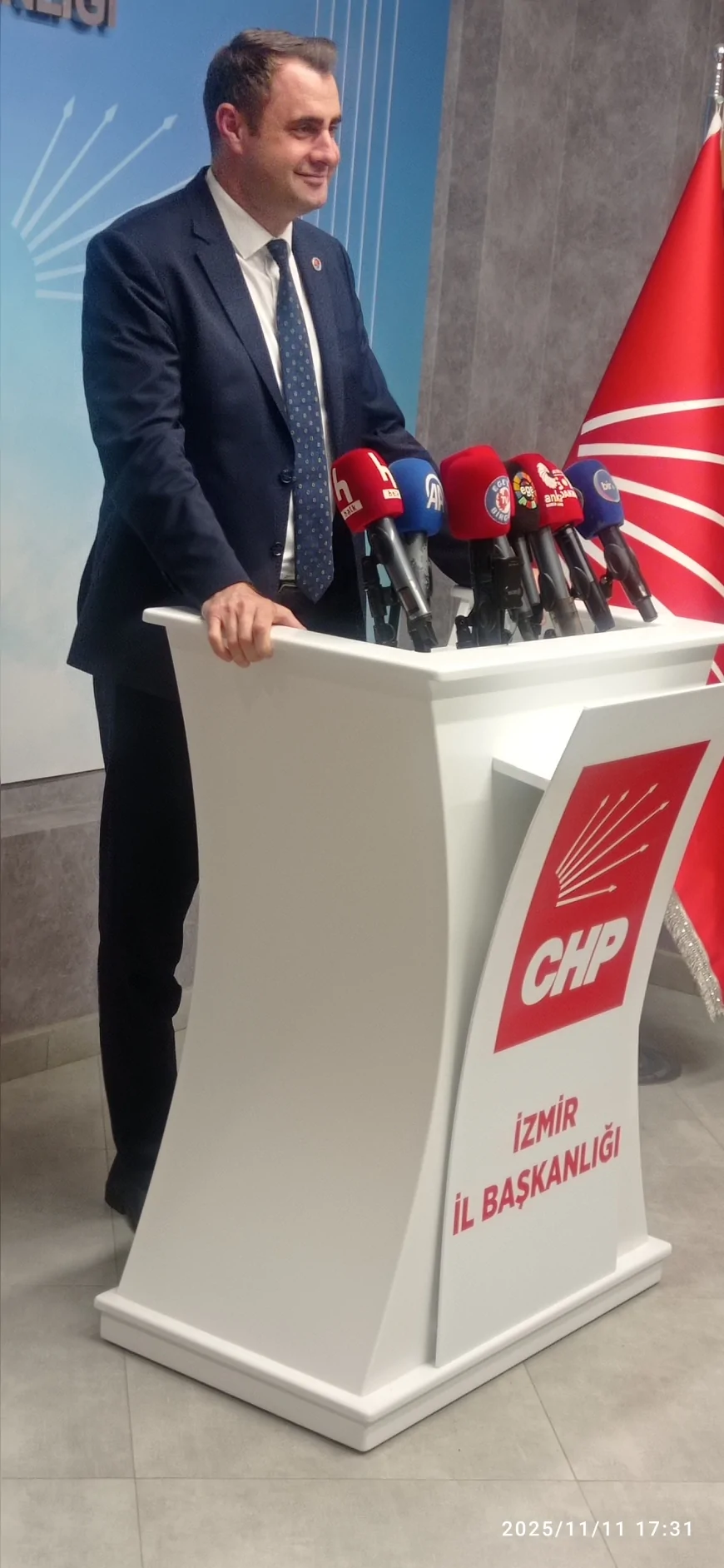 CHP İzmir İl Başkanı Çağatay Güç: “İzmit Körfezi’ni nasıl temizledilerse AK Parti iktidarı da gelecek, İzmir Körfezi’ni temizleyecek”