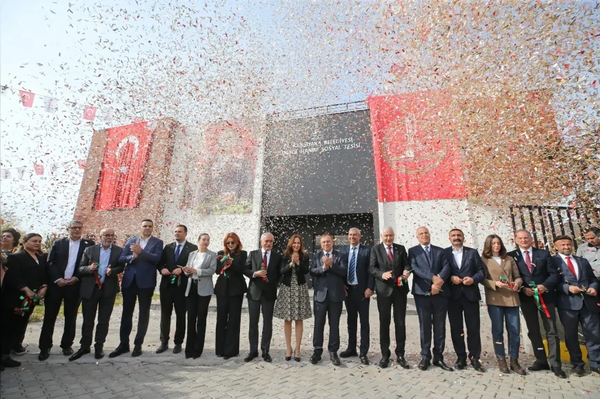 Karşıyaka’da Zübeyde Hanım Sosyal Tesisi Açıldı: Çok Yönlü Dayanışma ve Kültürel Hizmetler Aynı Çatı Altında Buluştu