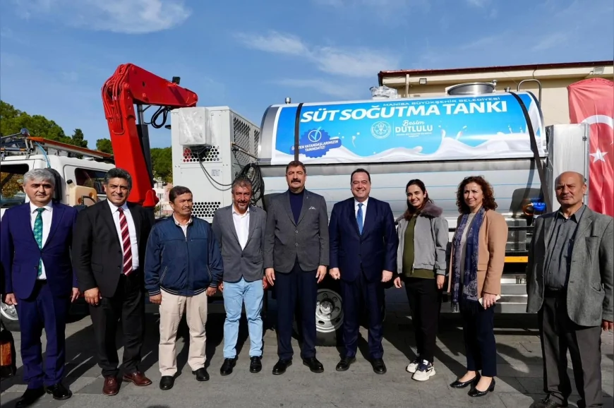 Manisa Büyükşehir Belediye Başkanı Besim Dutlulu: “Çiftçinin, tarımın ve üretimin yanında olmaya devam edeceğiz”