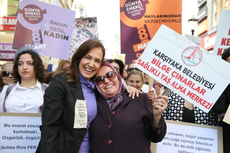 Karşıyaka’da 25 Kasım’da Şiddete Karşı Binlerce Kişinin Katılacağı Yürüyüş ve Dayanışma Zinciri Hazırlığı