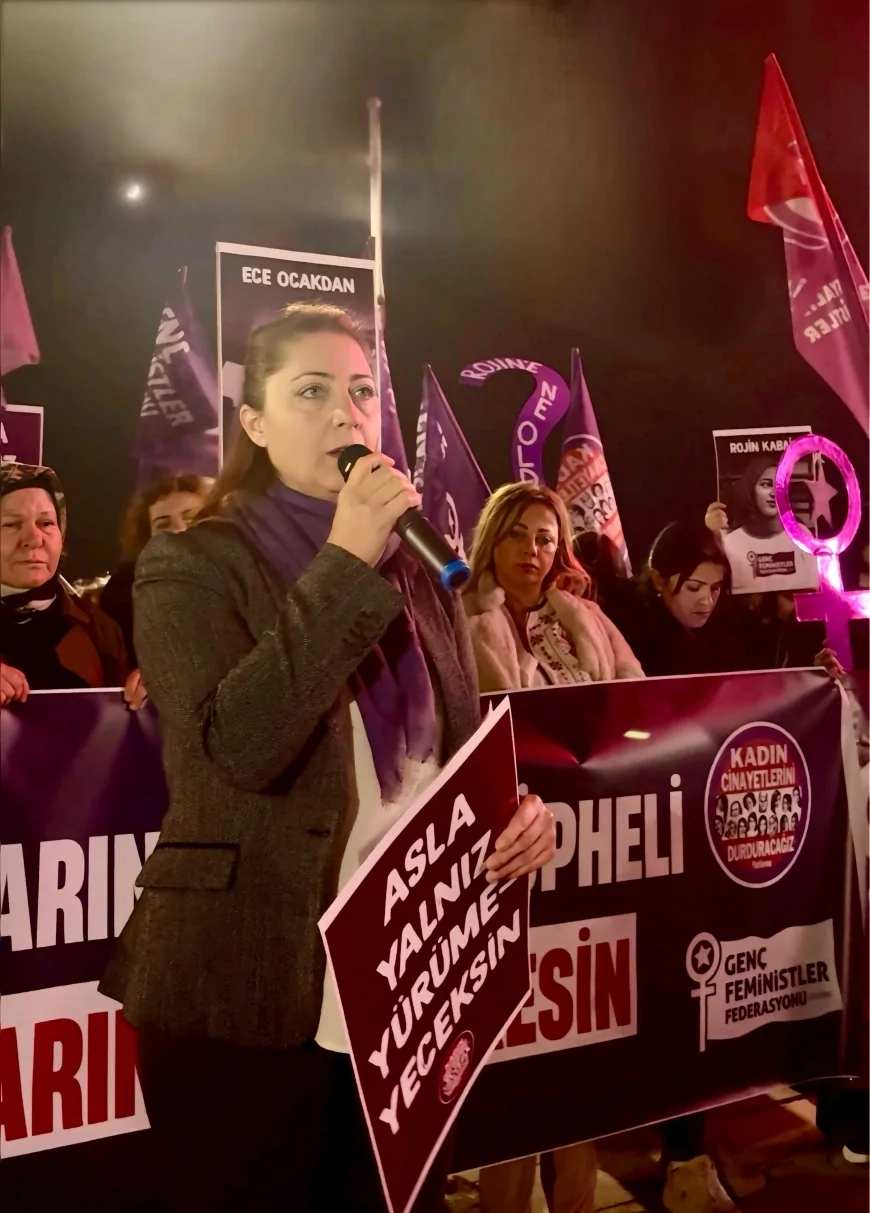 İzmir Büyükşehir Belediyesi CHP Meclis Üyesi Seyhan Müşerref Kuralı: “Kadınların yaşam hakkı için mücadelede omuz omuza yürüyeceğiz”