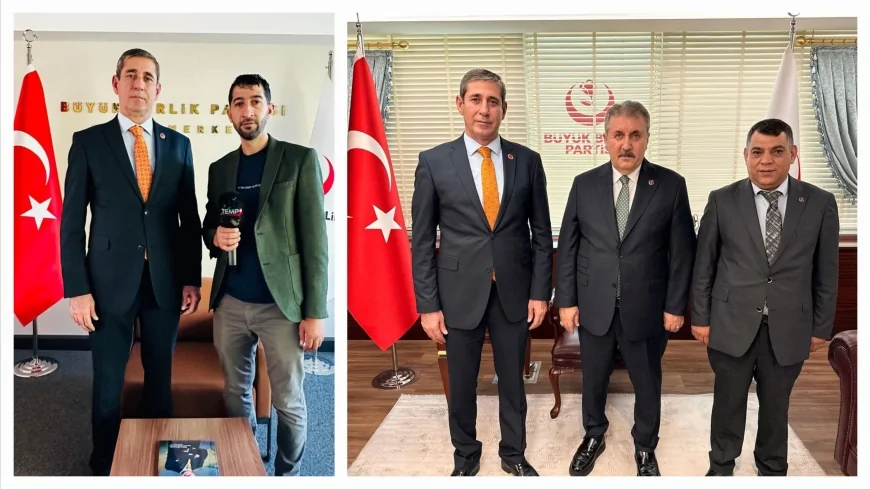 BBP MKYK Üyesi Recep Er’den Destici’ye Ziyaret: Hakkari Ataması, Diyarbakır Teşkilatına Tebrik ve Bölge Çalışmalarına Vurgu