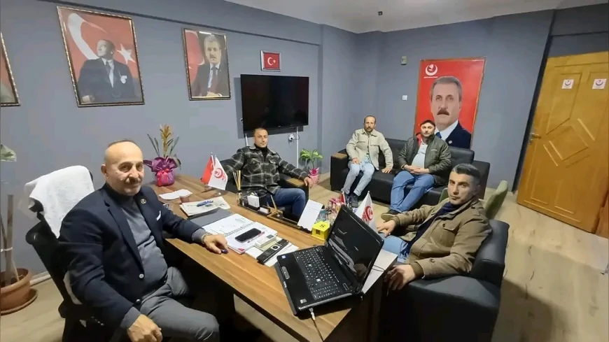 Büyük Birlik Partisi Terme İlçe Teşkilatı Samsun İl Kongresi Öncesi İstişare Toplantısında Bir Araya Geldi