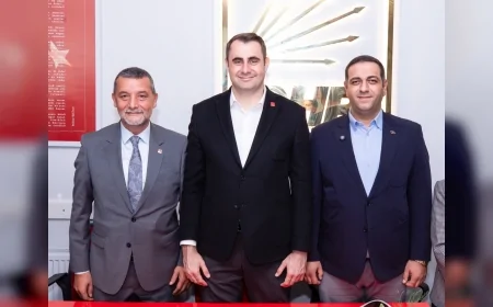 CHP İzmir İl Başkanı Çağatay Güç Narlıdere ziyaretinde “Yeni dönemi halkın talepleri belirleyecek” dedi