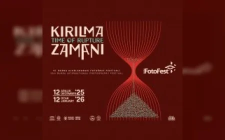 Bursa’da 15 Uluslararası Fotoğraf Festivali “Kırılma Zamanı” Temasıyla 12 Aralık’ta Başlıyor