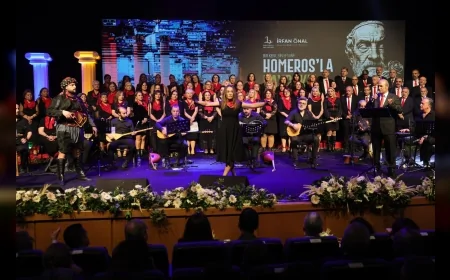 Bayraklı’da Homeros’un İzleri 4 Uluslararası Edebiyat ve Sanat Festivali’nde Sergiler, Okumalar ve Performanslarla Yeniden Canlandı