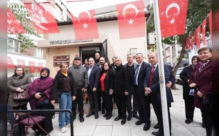 Manisa Büyükşehir Belediye Başkanı Besim Dutlulu Tevfikiye Mahallesi ve MAK-GÖÇ Ziyaretinde Karaköy Pazar Yeri Projesinin Ayrıntılarını Paylaştı