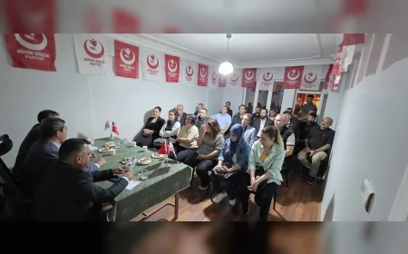 Büyük Birlik Partisi Diyarbakır İl Başkanı Mehmet Çiçek Liderliğinde İstişare Toplantıları Devam Ediyor