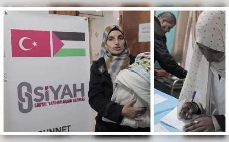 Siyah Sosyal Yardımlaşma Derneği Gazze İçin 200 Çocukluk Sünnet Organizasyonu Gerçekleştirdi