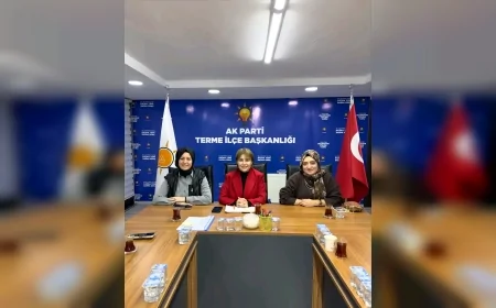 AK Parti Terme İlçe Başkanı Emine Durucu: “Birlik ve Beraberlik İçinde Çalışmalarımıza Aynı Azimle Devam Ediyoruz”